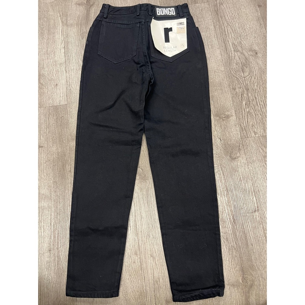 Bongo Black Regular Length Denim Jeans Women's Size 7‎